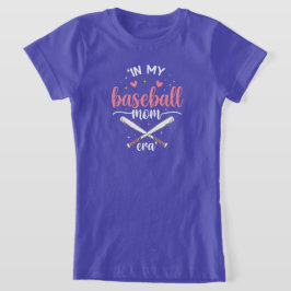 In meiner Baseball-Mom-Ära Lustige Baseball-Mutter T-Shirt
