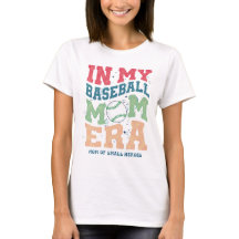 In meiner Baseball-Mom-Ära Retro-Vintage-Zitat