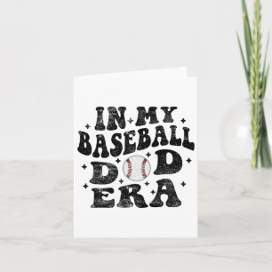 In meiner Baseball-Vater-Ära lustiger Baseball-Vat Karte
