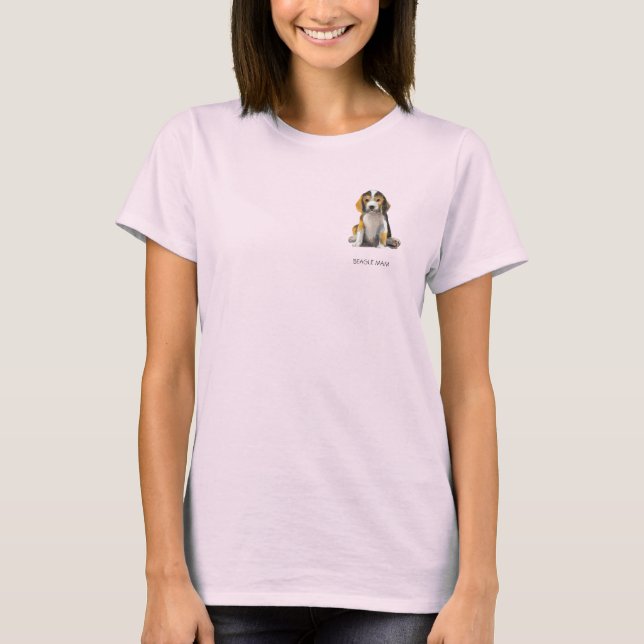 In meiner Beagle-Mama-Ära T-Shirt (Vorderseite)