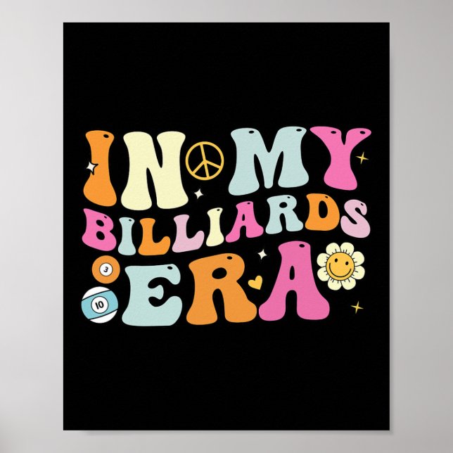 In meiner Billardzeit Poster (Vorne)