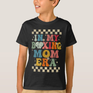 In meiner Boxen-Mama Era Retro Groovy Boxing Gesch T-Shirt