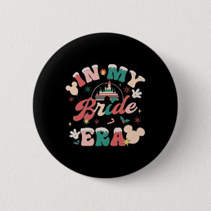 In Meiner Braut-Ära Vintage Groovy Weihnachten Fra Button