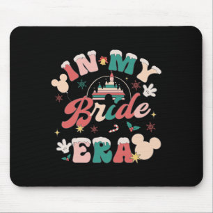 In Meiner Braut-Ära Vintage Groovy Weihnachten Fra Mousepad