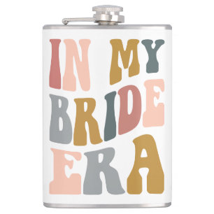 In meiner Bride Era Boho Wedding Geschenk Flachmann