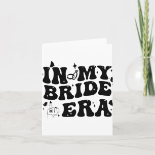 In meiner Bride Era Groovy Bride Junggeselinnen-Ab Karte