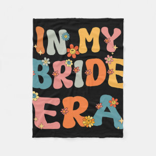 In meiner Bride Era Groovy Junggeselinnen-Abschied Fleecedecke