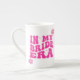 IN MEINER BRIDE-ERA-PINK-DESIGN-TASSE PROZELLANTASSE