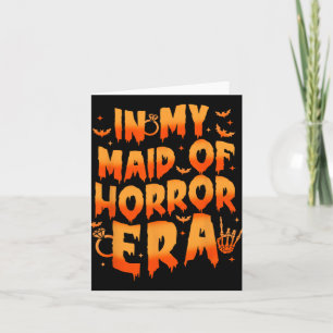 In meiner Bridesmaid Era Spooky Bachelorette Bride Karte
