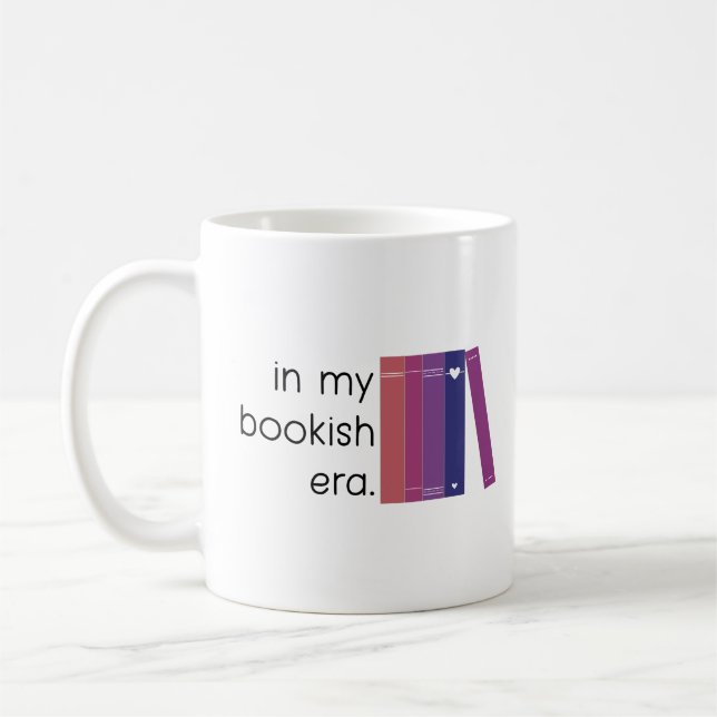 In meiner bücherliebenden Ära Kaffeetasse (Links)