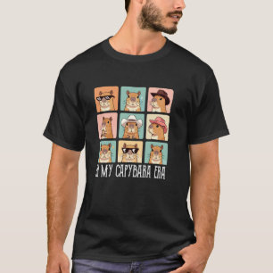 In meiner Capybara-Ära Süßes Tier Haustier Meme T-Shirt