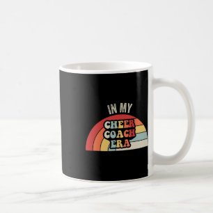 In Meiner Cheer Coach Ära Retro Regenbogen Vibes  Kaffeetasse