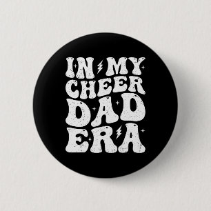 In meiner Cheer-Dad-Ära Cheerleading Cheerleader D Button