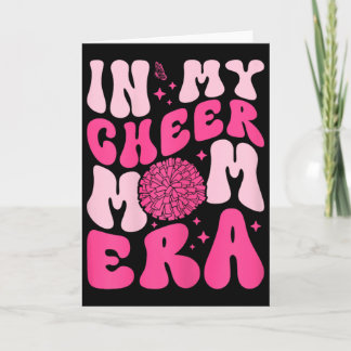 In meiner Cheer-Mom-Ära Cheerleading Cheerleader-M Karte