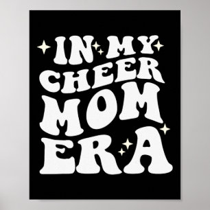 In meiner Cheer-Mom-Ära Cheerleading Football-Mom- Poster