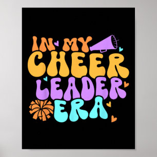 In meiner Cheerleader-Ära Groovy Cheerleader Cheer Poster