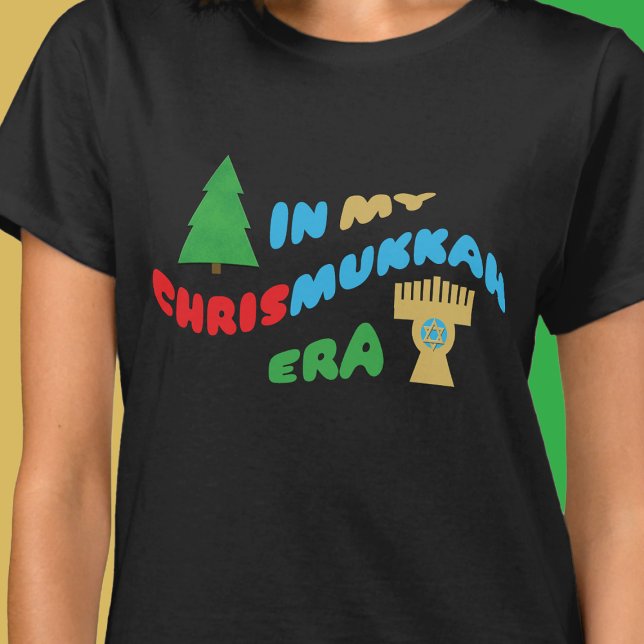 In meiner Chrismukka-Zeit der Frauen T-Shirt (Von Creator hochgeladen)