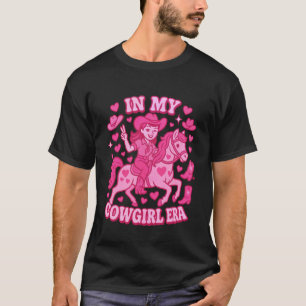 In meiner Cowgirl-Ära Kinder Süß Rosa Western Mädc T-Shirt