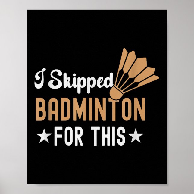 In meiner DNA Badminton Shuttle Racket Badminton P Poster (Vorne)