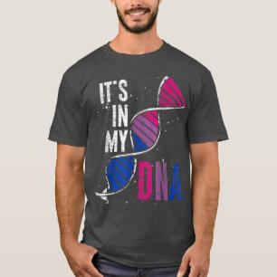 In meiner DNA-Biseuschflagge Bi Pride Month LGBT B T-Shirt