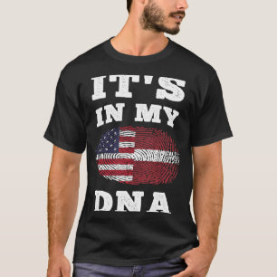 In meiner DNA ist Lettisch American T-Shirt