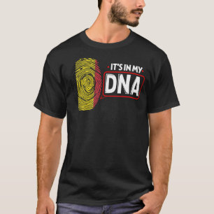 In meiner DNA-Nationalflagge Belgischer Patriotikb T-Shirt