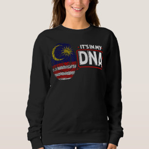 In meiner DNA-Nationalflagge malaysischer Patrioti Sweatshirt