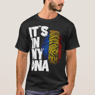IN MEINER DNA - Rumänien - Flagge Männer Frauen Ki T-Shirt