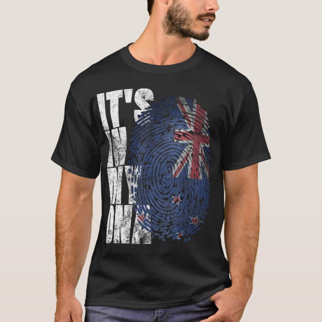 In meiner DNA spendet Maori Kiwi aus Neuseeland Ha T-Shirt