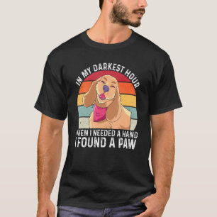 In meiner dunkelsten Stunde, als ich eine Hand bra T-Shirt