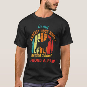 In meiner dunkelsten Stunde, als ich eine Hand bra T-Shirt