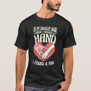 In meiner dunkelsten Stunde, als ich eine Hand bra T-Shirt
