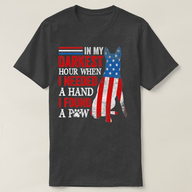 In meiner dunkelsten Stunde erreichte ich für eine T-Shirt (Design vorne)