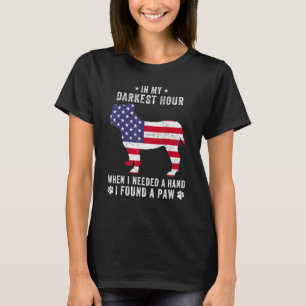 In meiner dunkelsten Stunde fand ich einen englisc T-Shirt