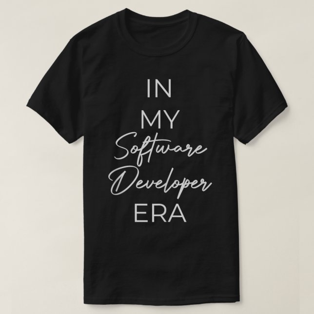 In meiner Entwicklerära T-Shirt (Design vorne)