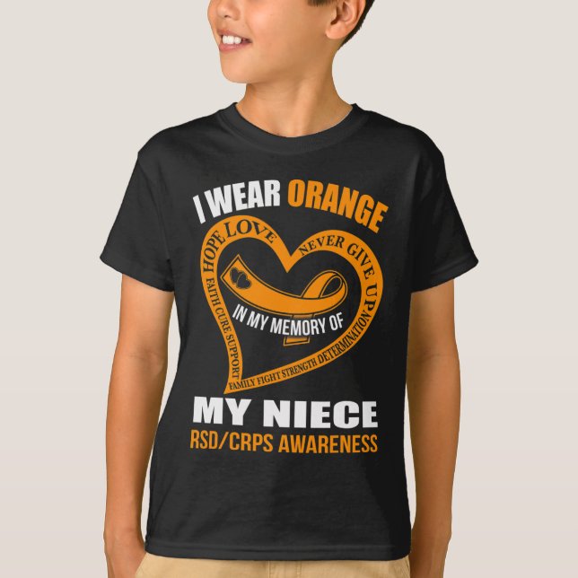 In meiner Erinnerung an meine Nichte RSDCRPS AWARE T-Shirt (Vorderseite)