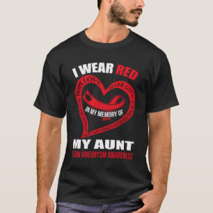In meiner Erinnerung an meine Tante BRAIN ANEURYSM T-Shirt