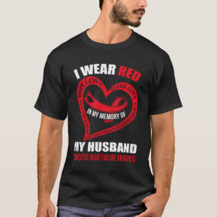 In meiner Erinnerung an meinen Mann CONGESTIVE HER T-Shirt