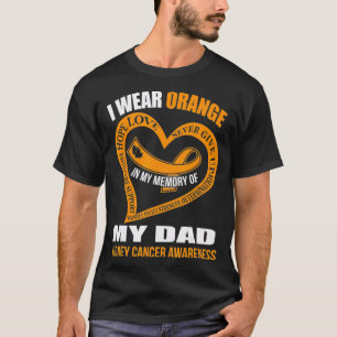 In meiner Erinnerung an meinen Vater KIDNEY CANCER T-Shirt
