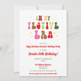 In meiner festlichen Ära trendy Weihnachten 30. Ge Einladung