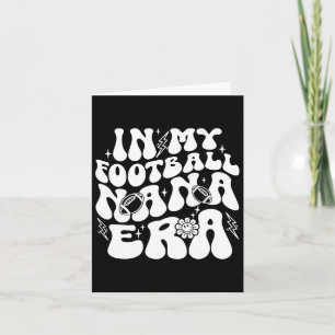 In meiner Football-Oma-Ära Lustige stolze Football Karte
