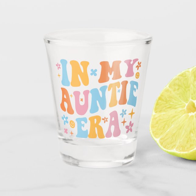 In meiner Freizeit I Schnapsglas (Vorderseite)