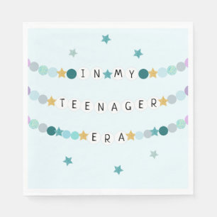 In meiner Freundschaft Bracelet Era Geburtstagspar Serviette
