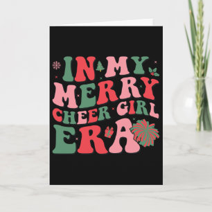In Meiner Fröhlichen Cheer Mädchen Ära Groovy Weih Karte