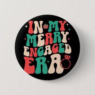 In meiner fröhlichen Verlobungszeit Groovy Xmas Ho Button