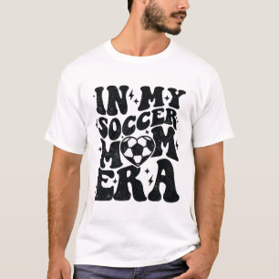 In Meiner Fußball-Mama-Ära Retro-Fußball-Mama-Shir T-Shirt
