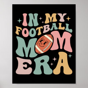 In meiner Fußball-Mama Era Funny Retro Halloween S Poster