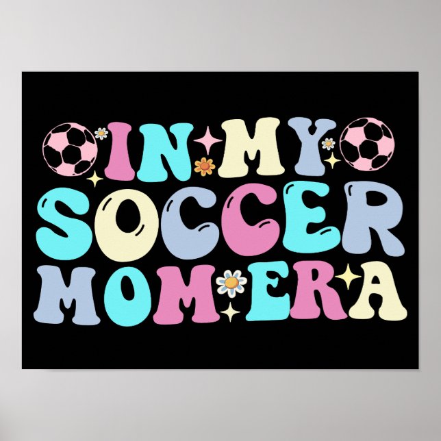 In meiner Fußball-Mama Poster (Vorne)