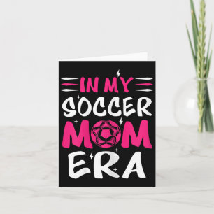 In meiner Fußball-Mama Zeitalter Retro Soccer Mama Karte