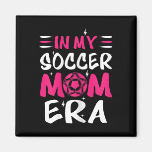 In meiner Fußball-Mama Zeitalter Retro Soccer Mama Magnet
